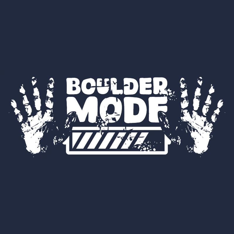 Boulder Chalk loading Hand Kletterer Symbol Logo