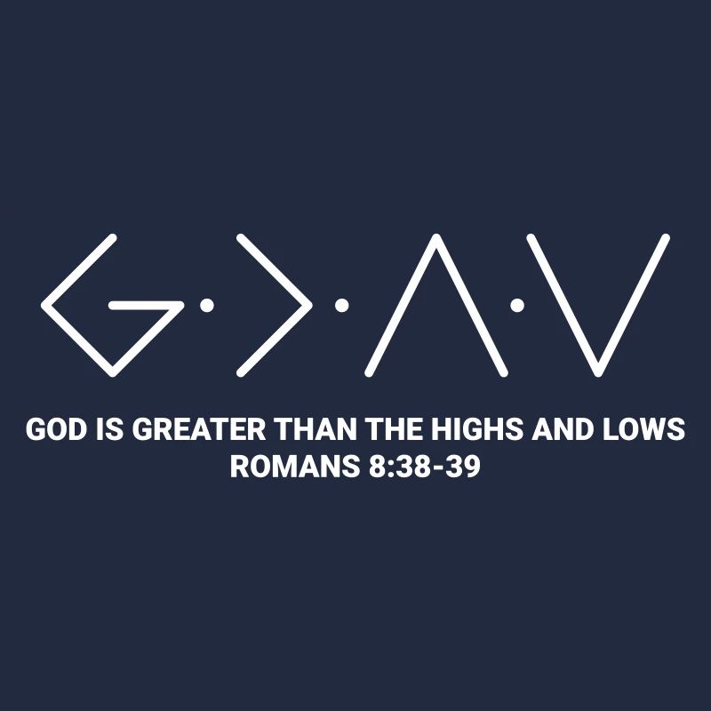 DIEU EST PLUS GRAND QUE LES HAUTS ET LES BAS
