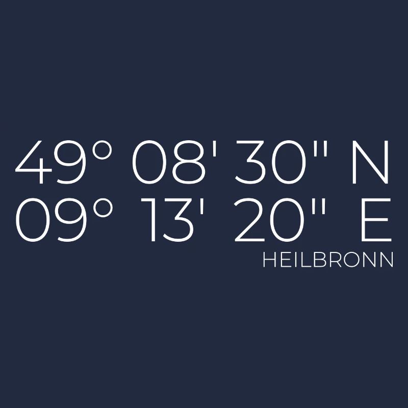 coordinates Heilbronn