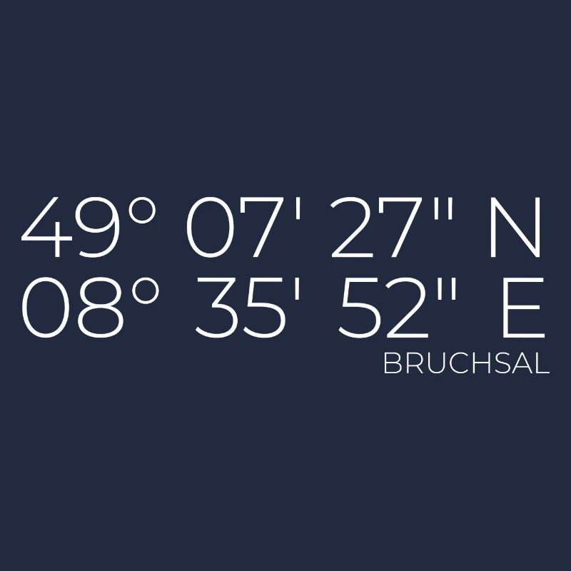 Coordonnées Bruchsal