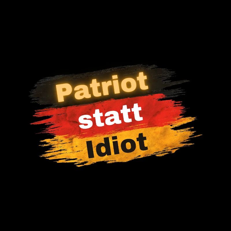 Patriot statt Idiot