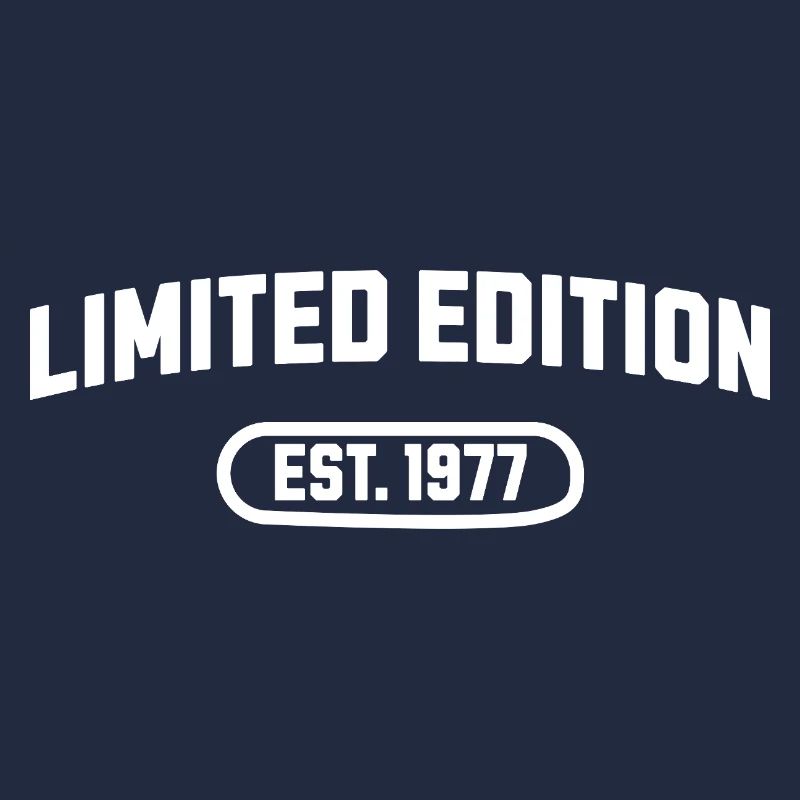 Limited Edition 1977 Geburtstag