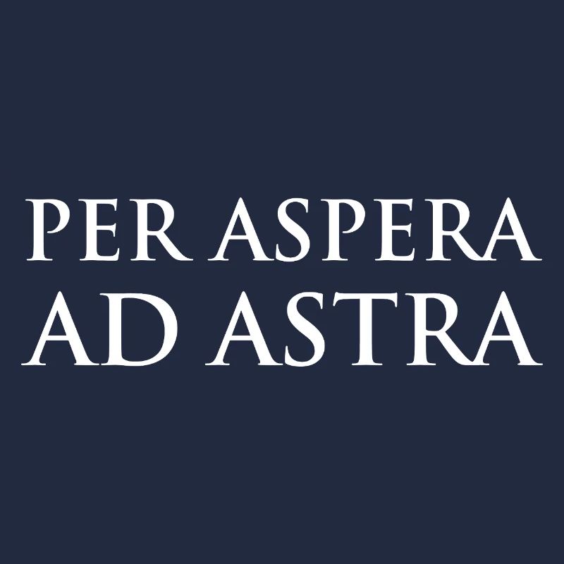 Conception typographique selon Aspera Ad Astra