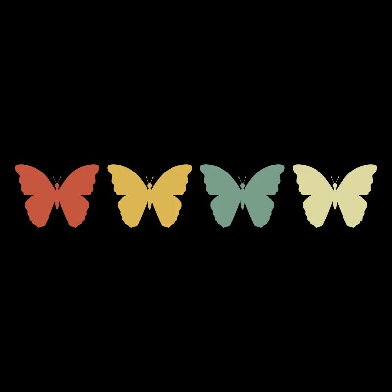 Vintage Retro Schmetterling