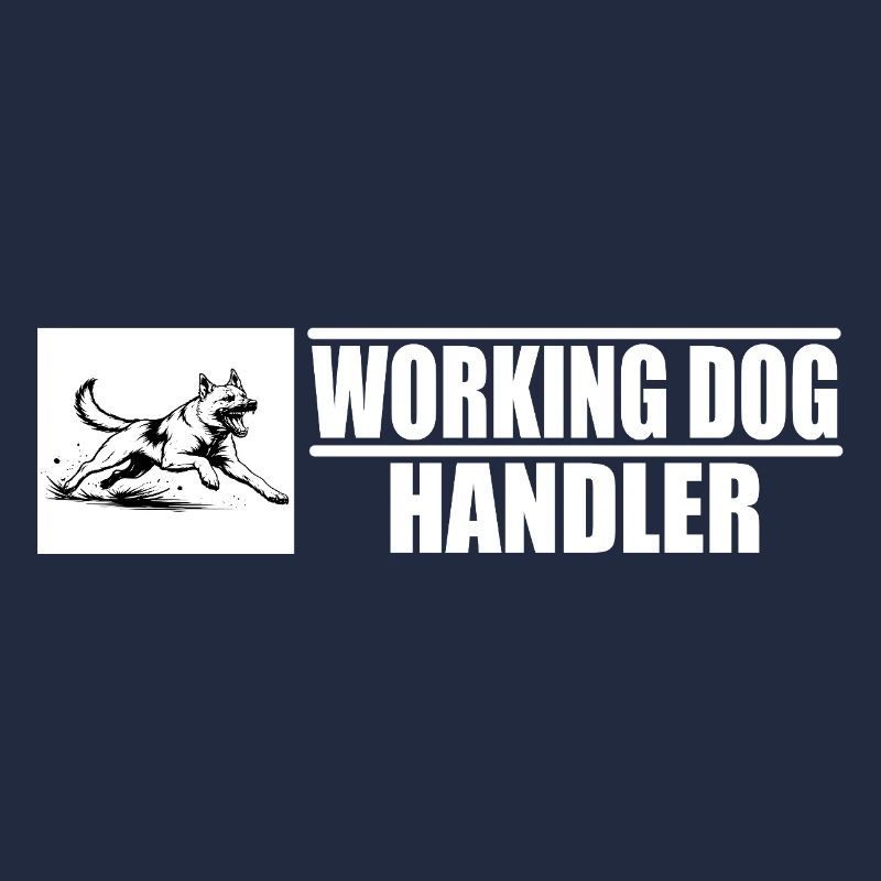 Working Dog Handler Motiv 