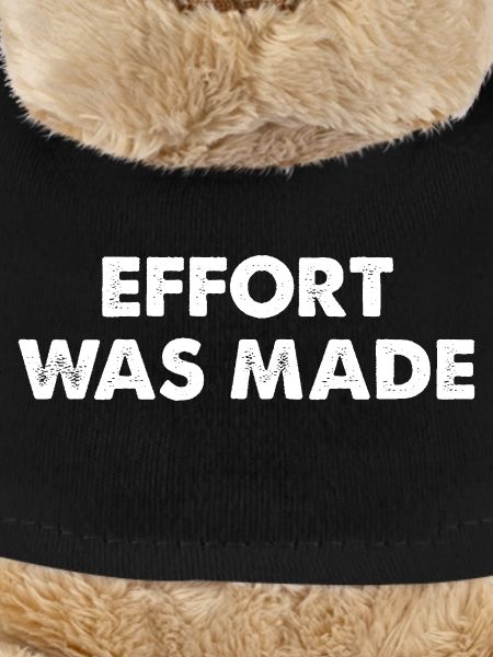 Effort Was Made
