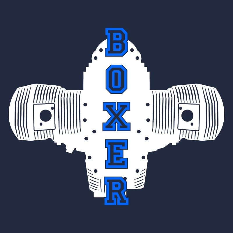 Boxer motor motorcycle motorcyclist biker