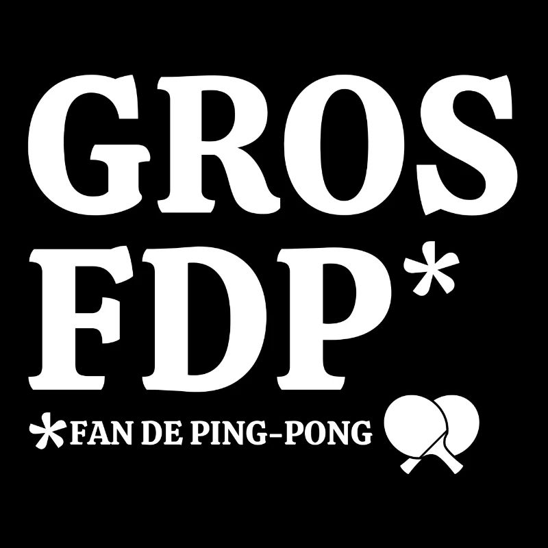 ping-pong, fan de ping-pong, tennis de table