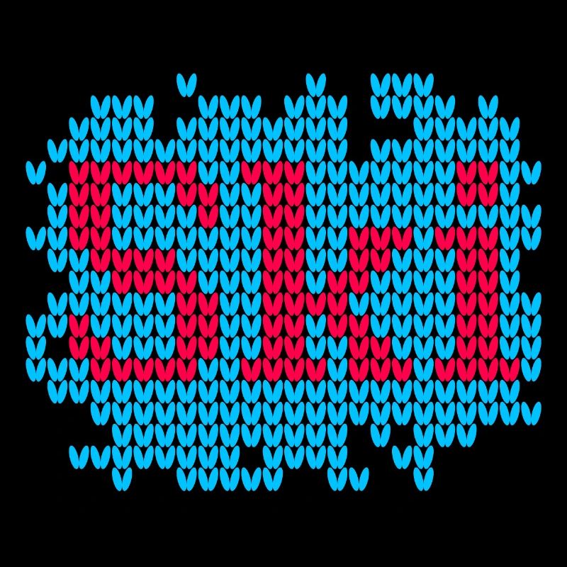 Ski Knit Hut Magic Knit Ski Holiday Fan