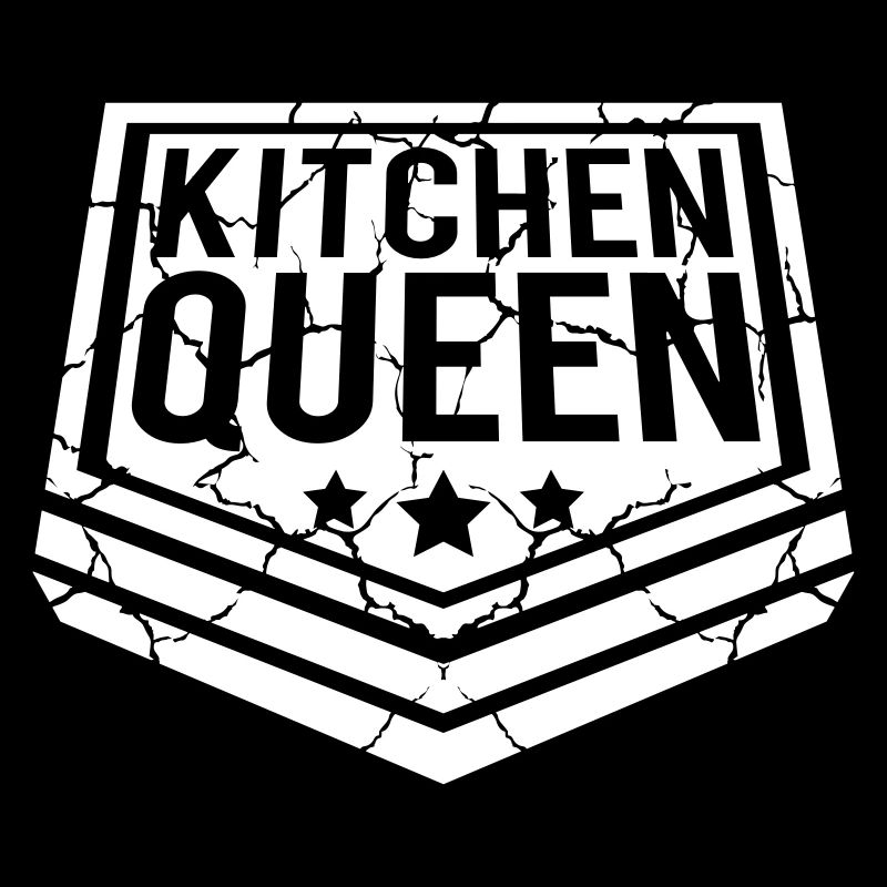 Logo Kitchen Queen lettrage Kitchen Queen femme