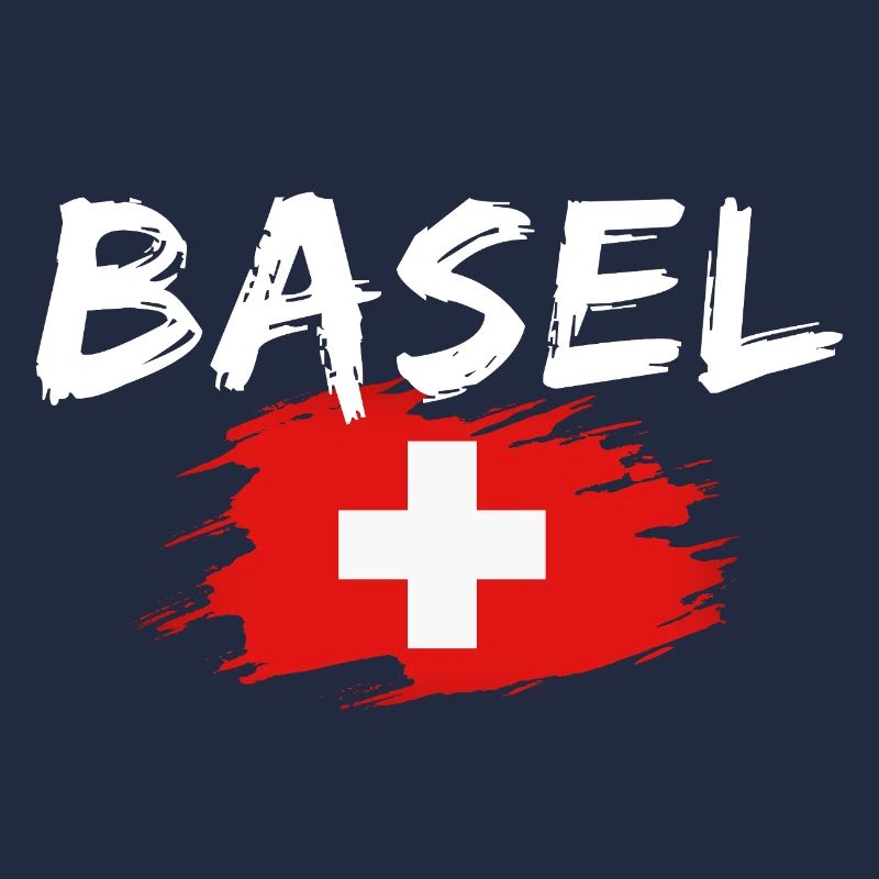 Basel Schweiz Flagge