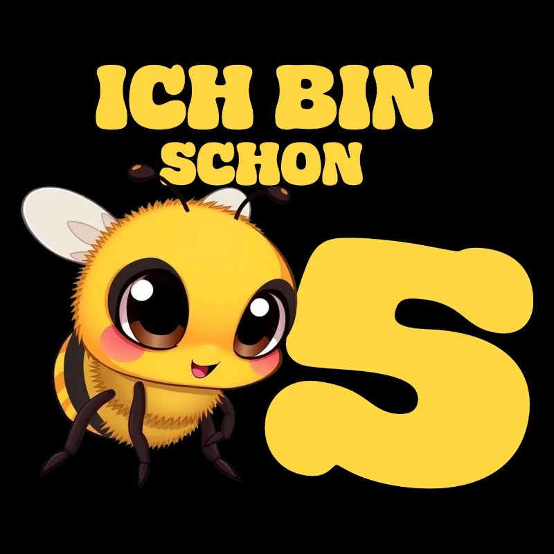 5. Geburtstag Biene Kinder Kindergeburtstag 