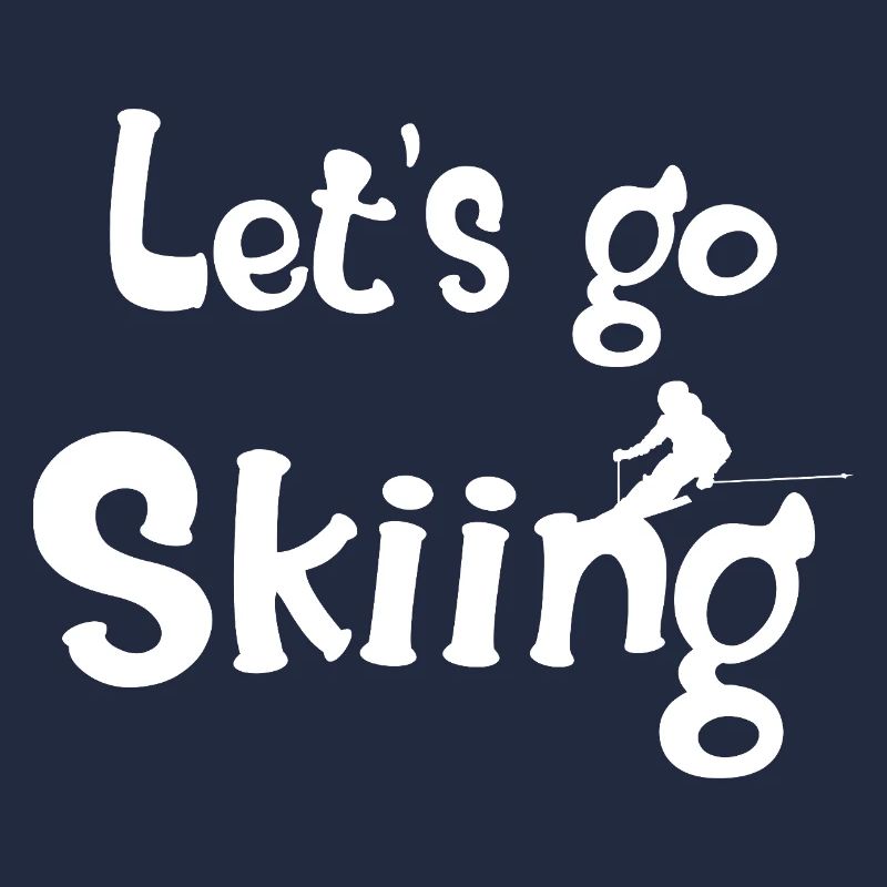Bold ski lover