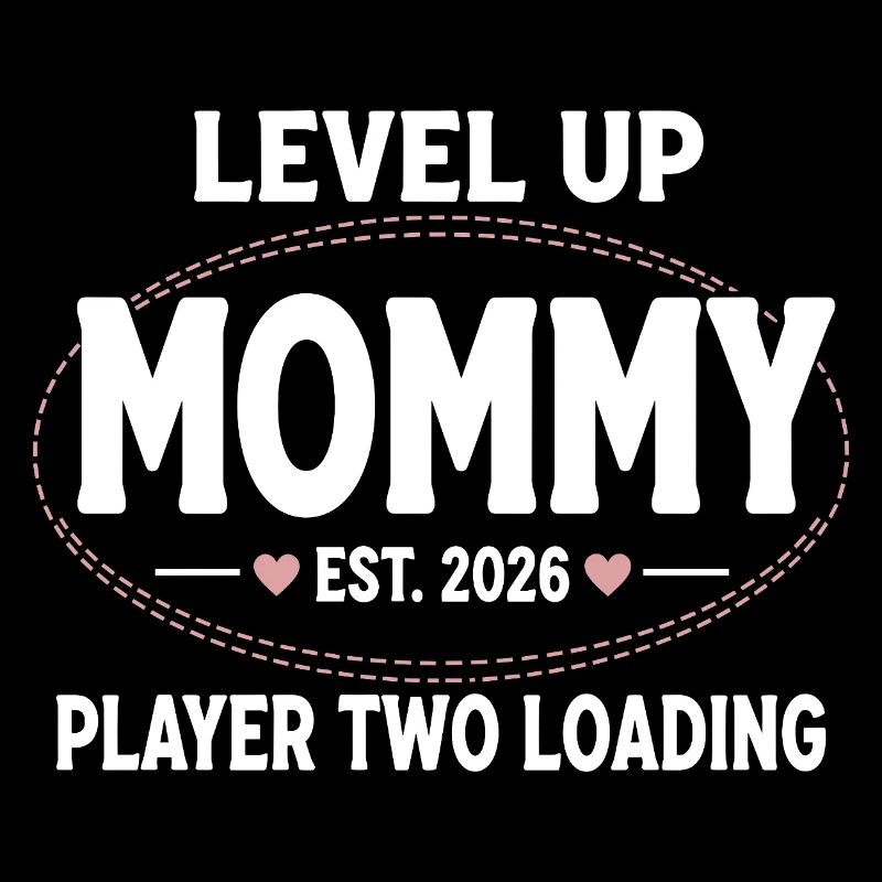 Level Up Mommy Gamer Logo