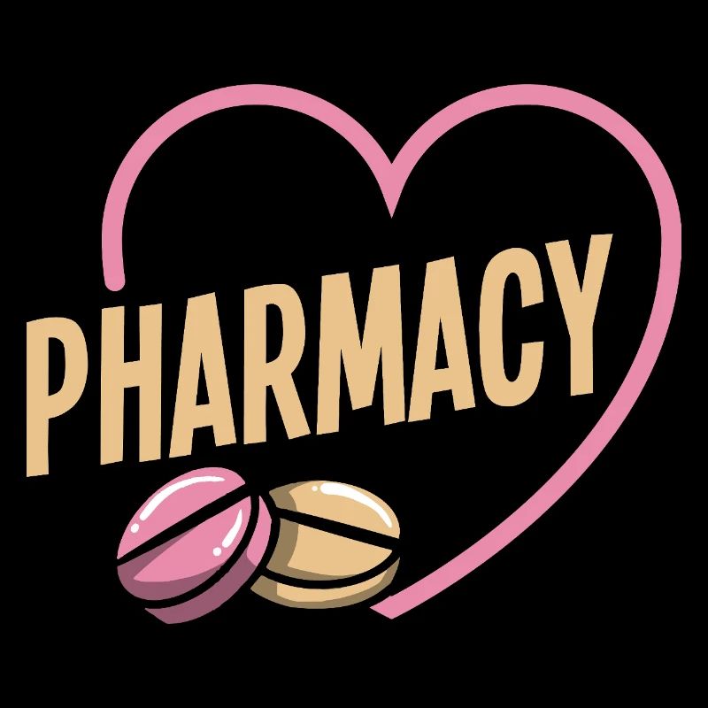 Heart Pharmacist Pharmacy Technician Job Love