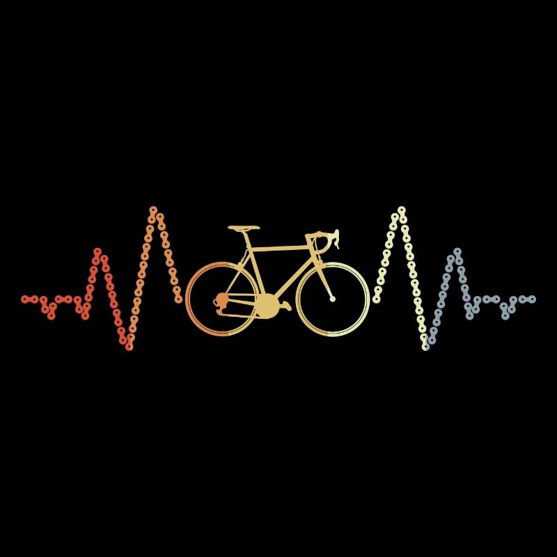 Vintage Bicycle Heartbeat
