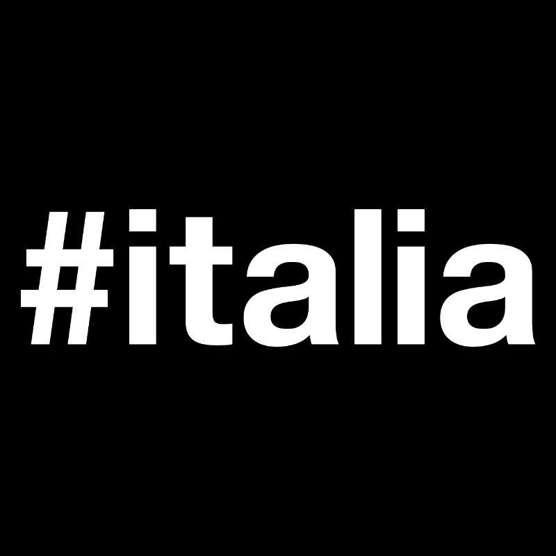 ITALIA Italy Hashtag