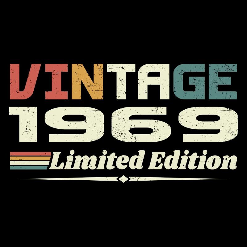 Vintage 1969 Gift 1969 Birthday 1969 Retro