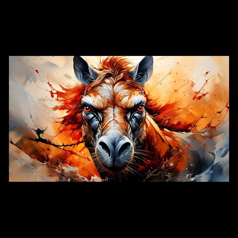 Animaux mignons - cheval