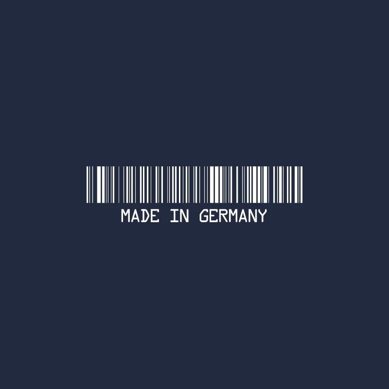 Made in Germany - Deutschland - Barcode - Strichco