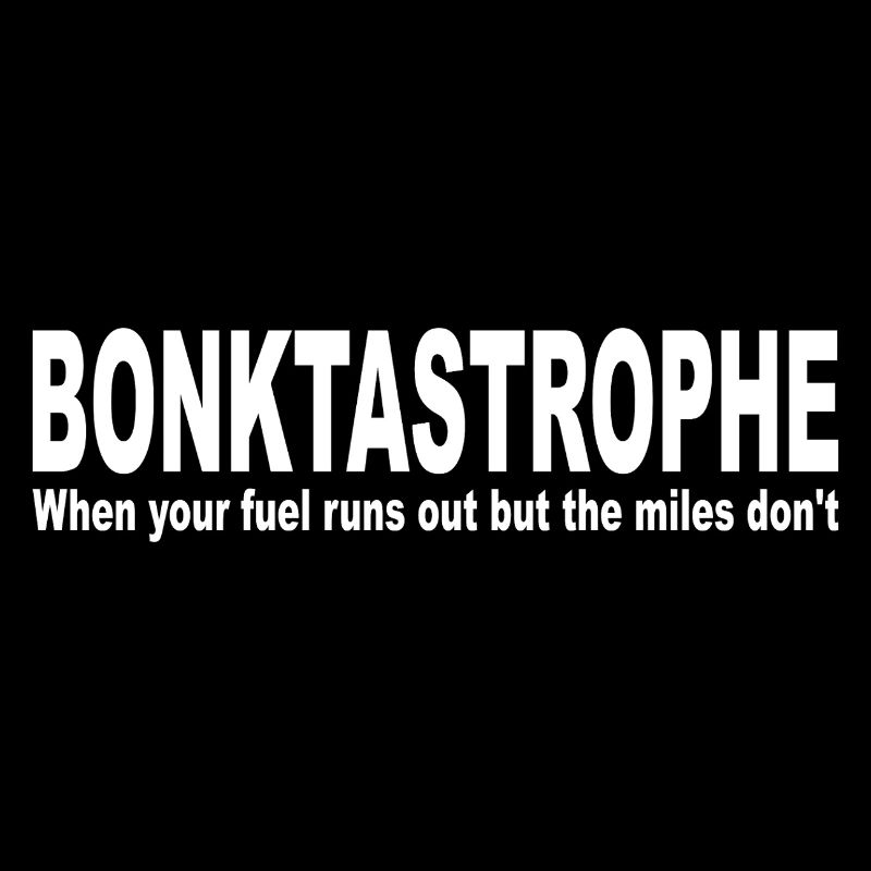 Mur de semi-marathon BONKTASTROPHE carburant