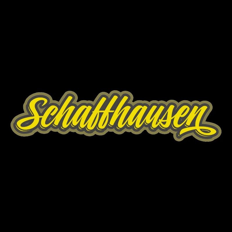 Lettrage en écriture Schaffhausen