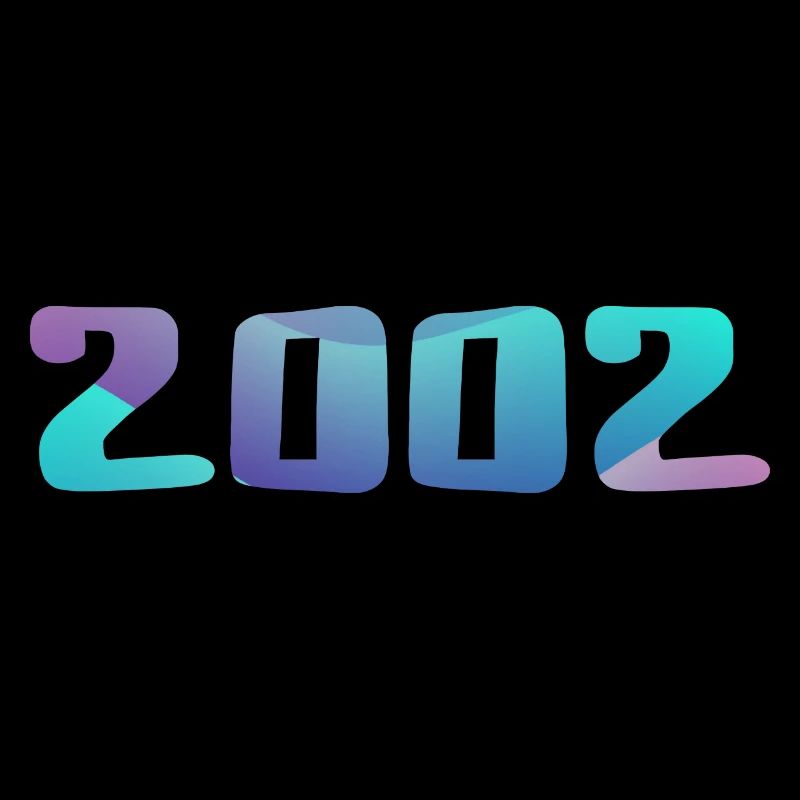 Cadeau Anniversaire 2002 Millésime 2002 Rétro 2002