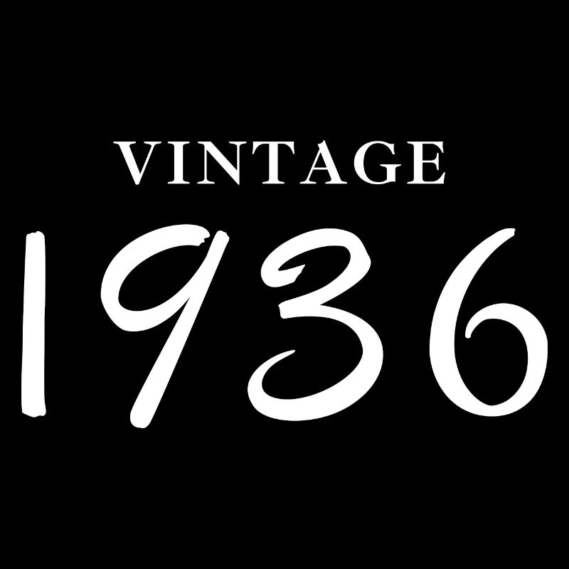 vintage 1936-Idée cadeau anniversaire