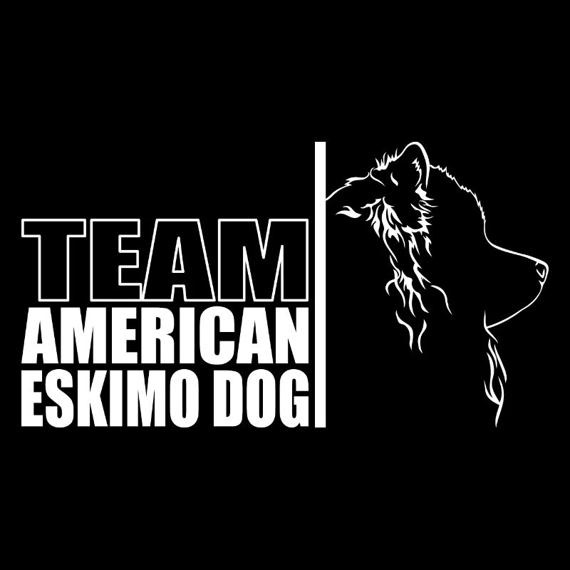 TEAM American Eskimo Dog Hunde Hund Wilsigns