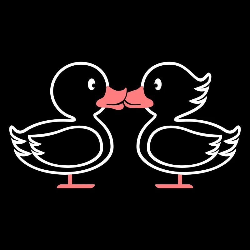 Enten Kuss Linie