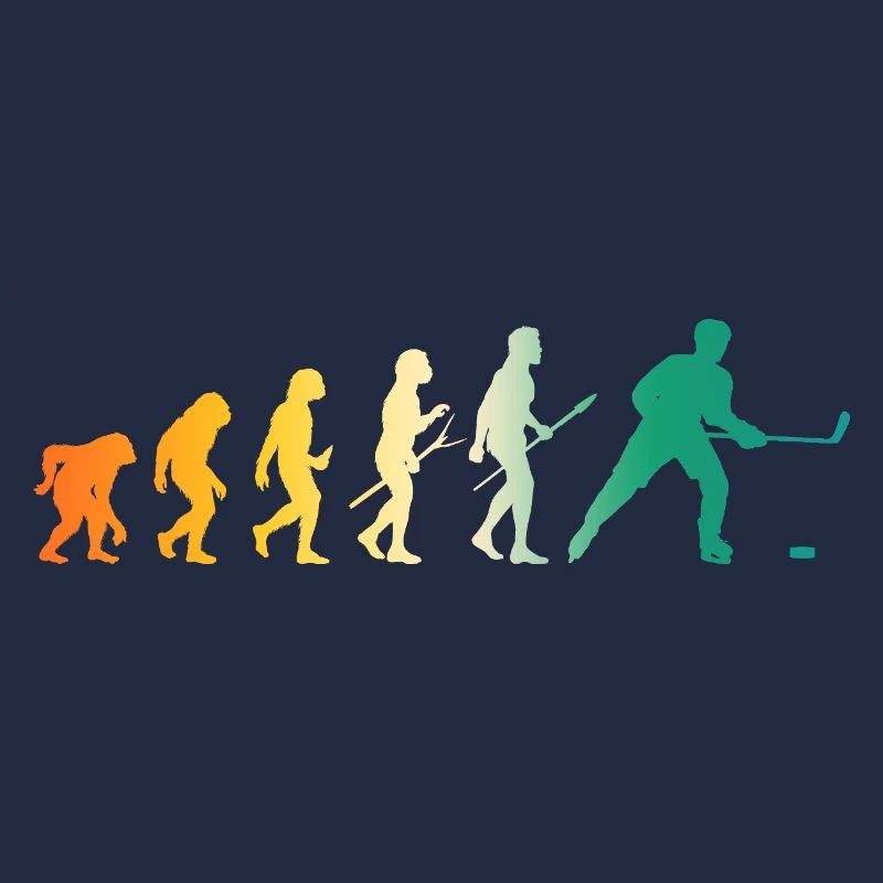 Eishockeyspieler Evolution Eishockey