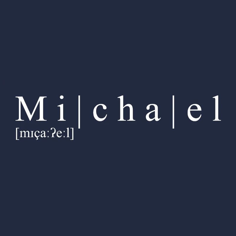 Name Abstract Typographic Black