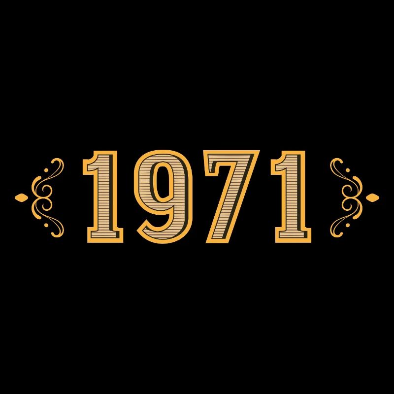 Legende seit 1971 retro 1971