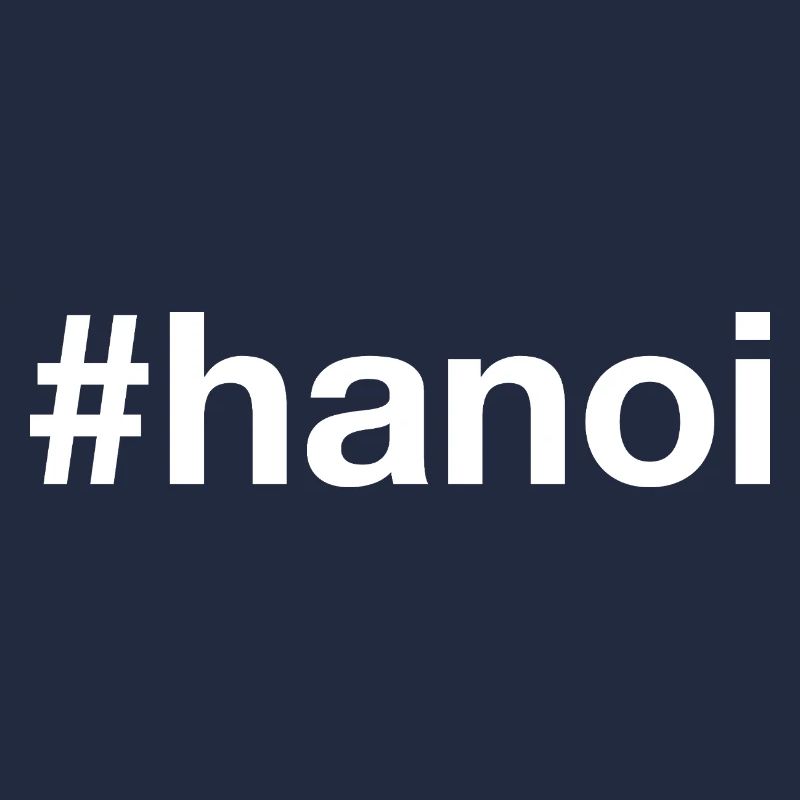 Hashtag Hanoï Vietnam