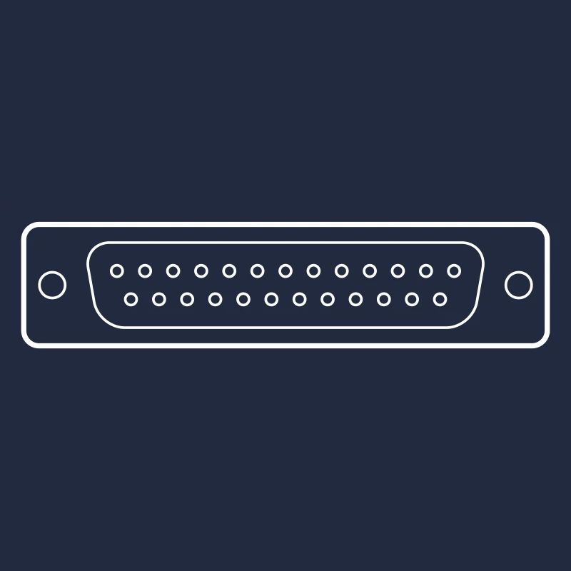 DB 25 Connector Parallel, Printer