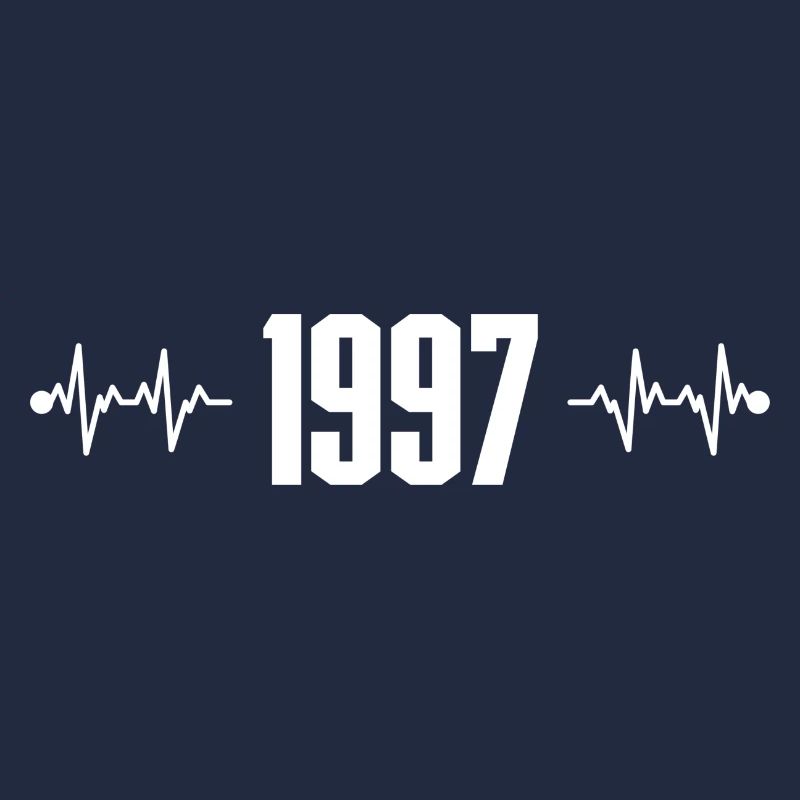 1997 Logo rétro Heartbeat