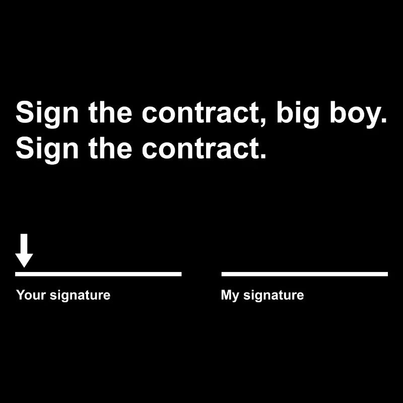 Signez le contrat Big Boy