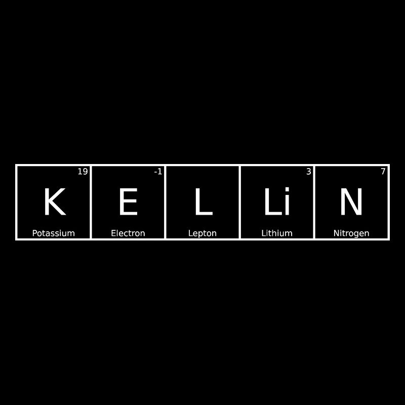 Kellin Nom Prénom Chimie Tableau périodique Éléments