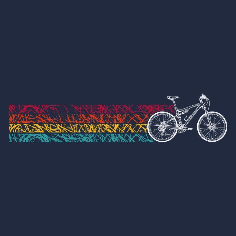 Conception de vélo arc-en-ciel LGBT Pride