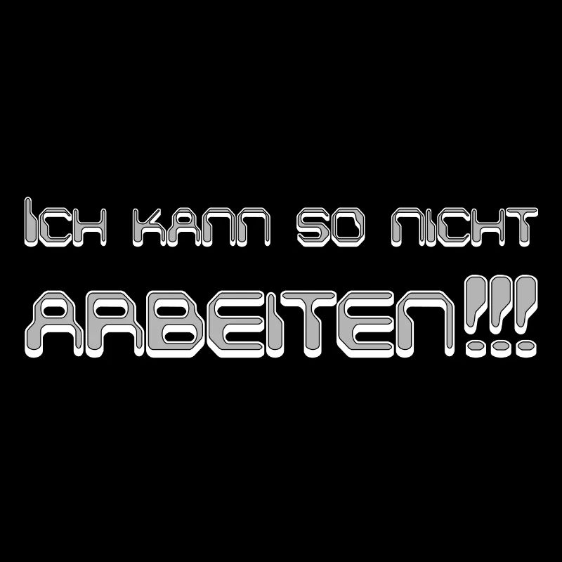 Ich kann so nicht arbeiten