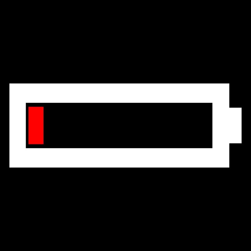 Batterie vide
