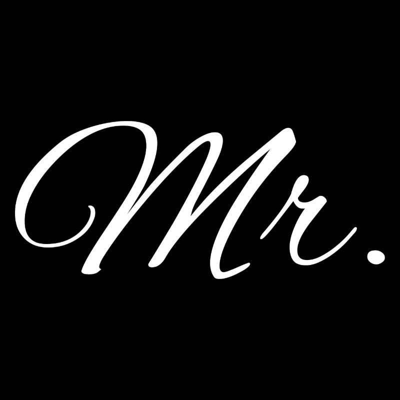 Chemises partenaires « M. & Mme » blanches