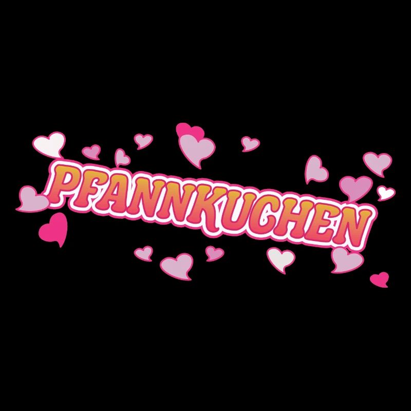 Pfannkuchen Liebe Design für den Eierkuchen Fan