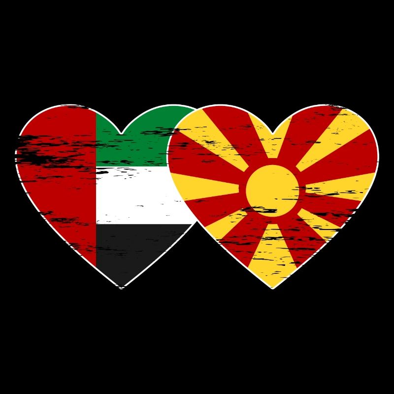 Émirats arabes unis Drapeau de la Macédoine