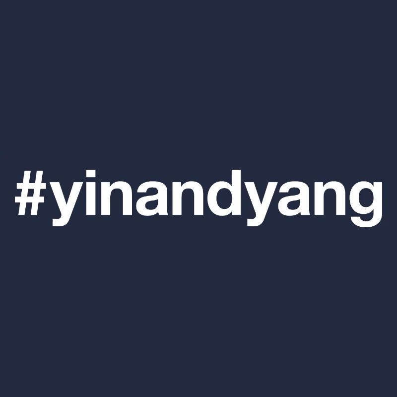 YIN AND YANG Hashtag