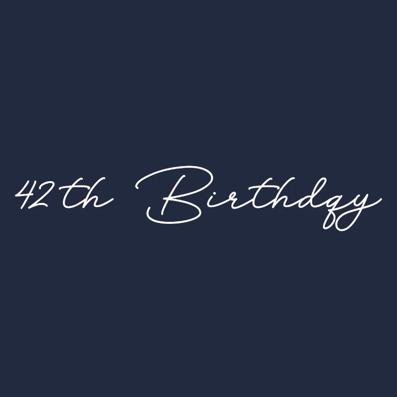 42e anniversaire