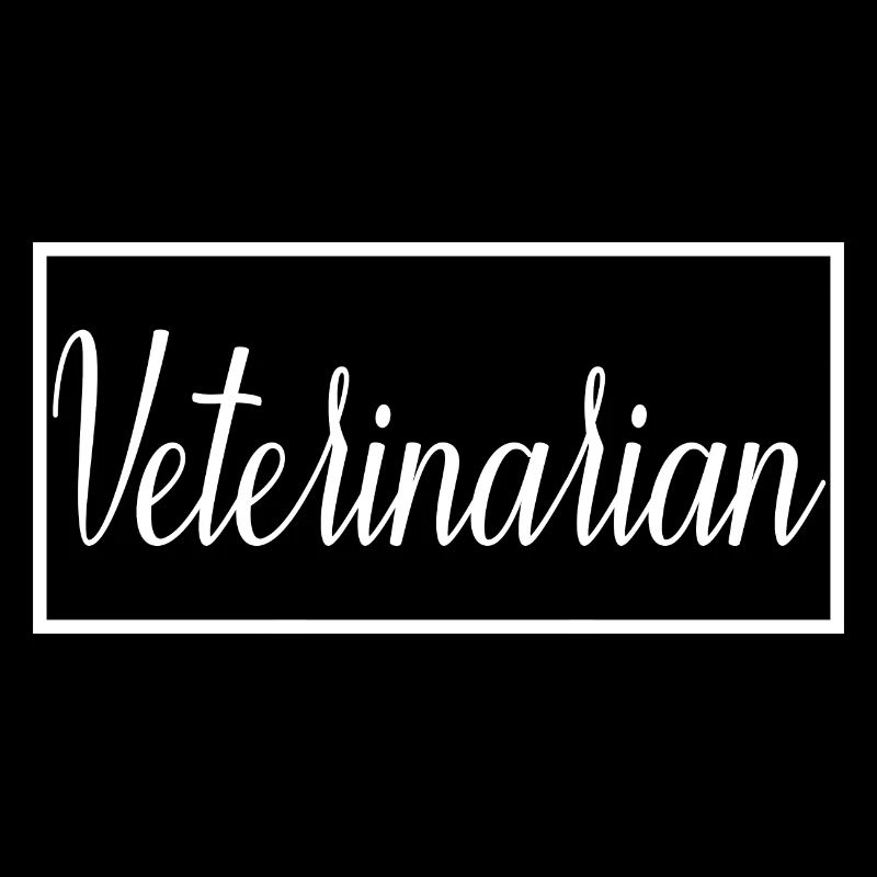 Tierarzt stolzer Veterinärstudent