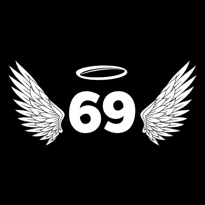 Numéro 69 ange - 69e anniversaire ailes
