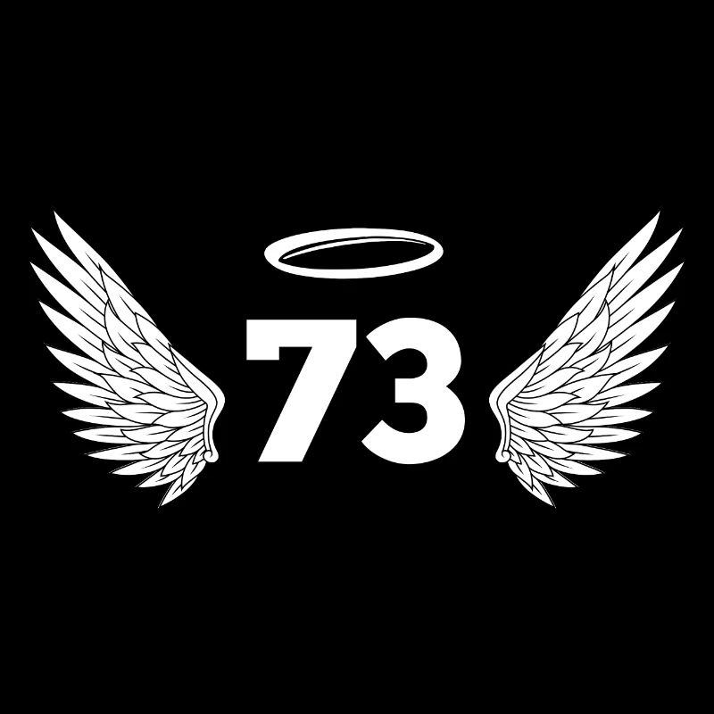Numéro 73 ange - 73e anniversaire ailes