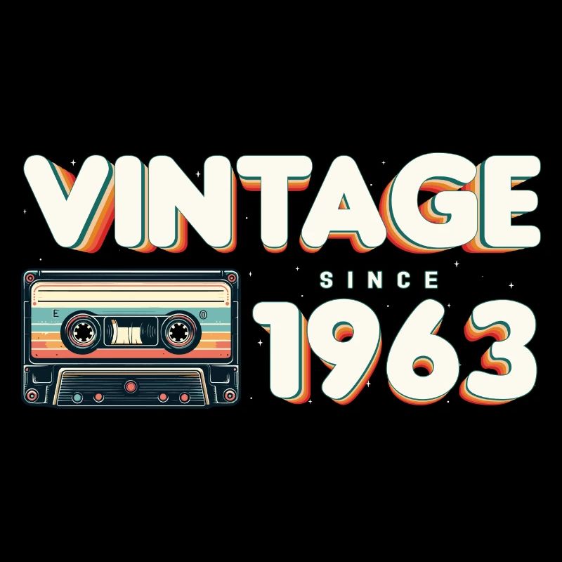 Classic & Nostalgic Music Birthday - Vintage